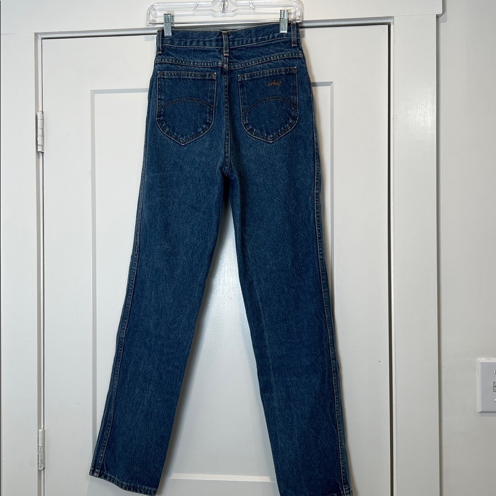 Chic vintage Blue Straight Leg Jeans size 7. In great condition! - Picture 5 of 8